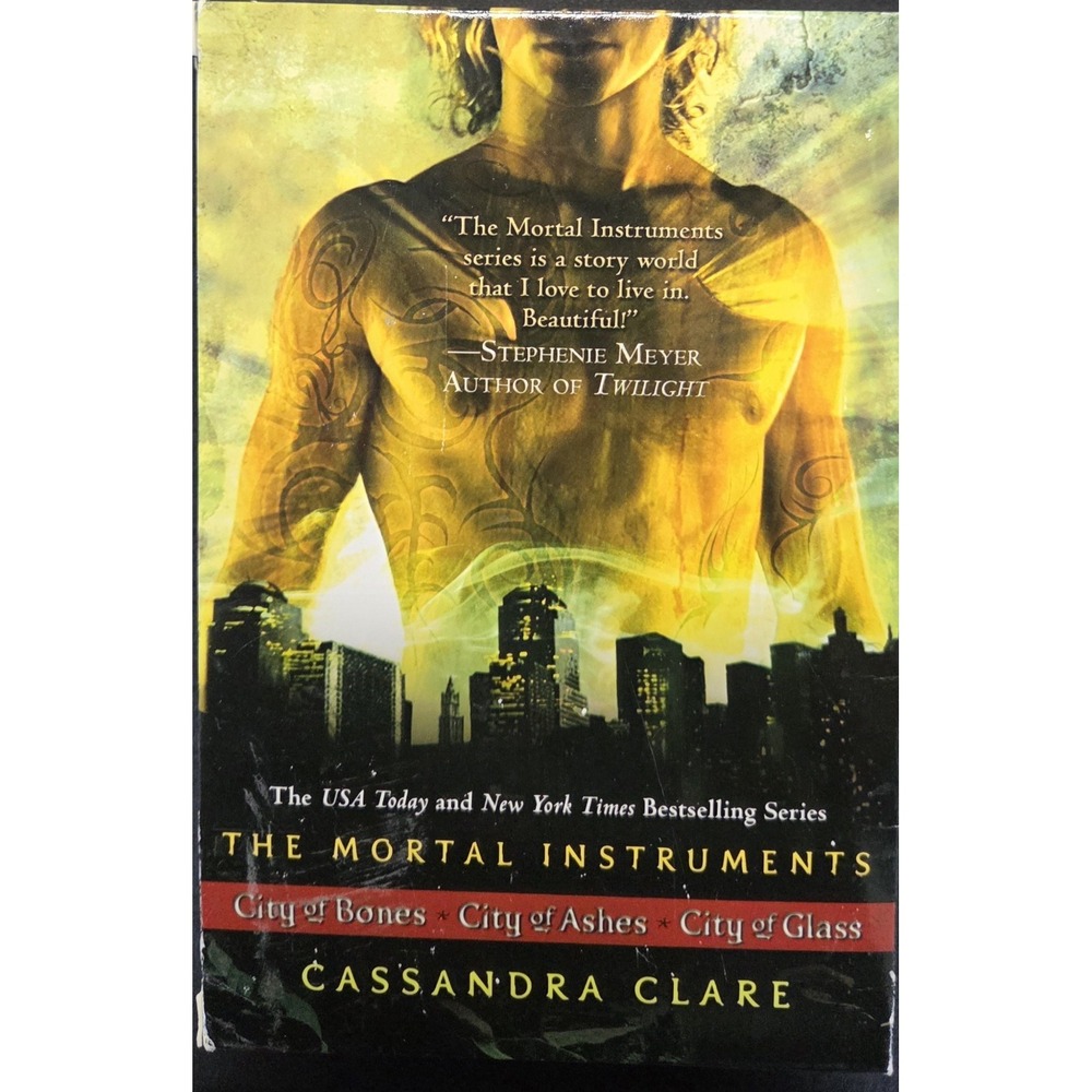 Mortal Instruments : City of Bones; City of Ashes; City of Glass by Cassandra...